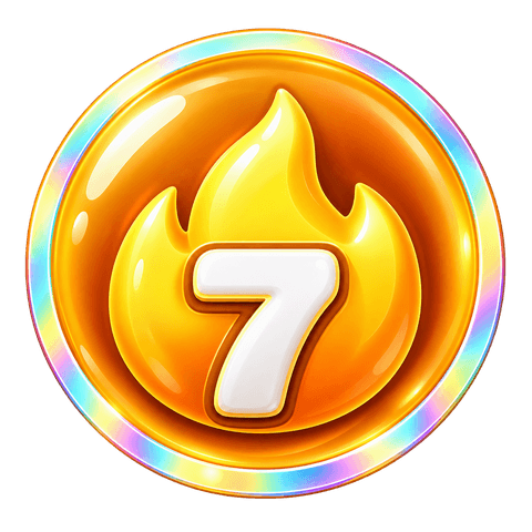 Daily Flame, 7 days badge