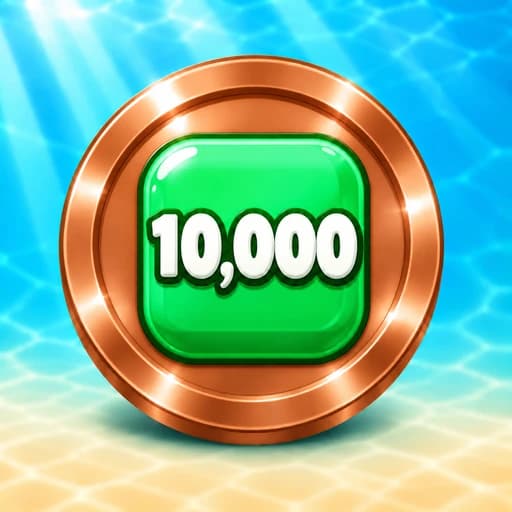 Collect 10,000 Blocks achievement medal