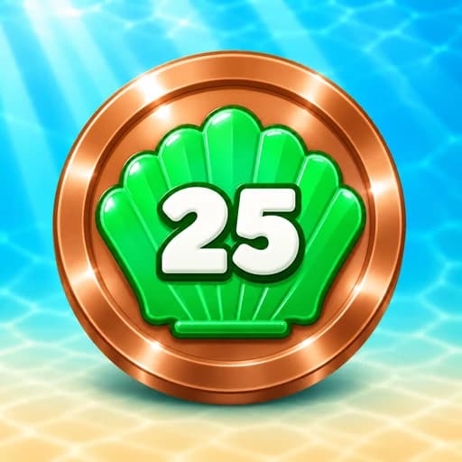 Clear 25 Levels achievement medal